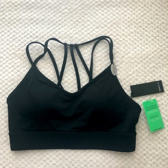 Forever 21 Black Workout Bra - Picture 1 of 4